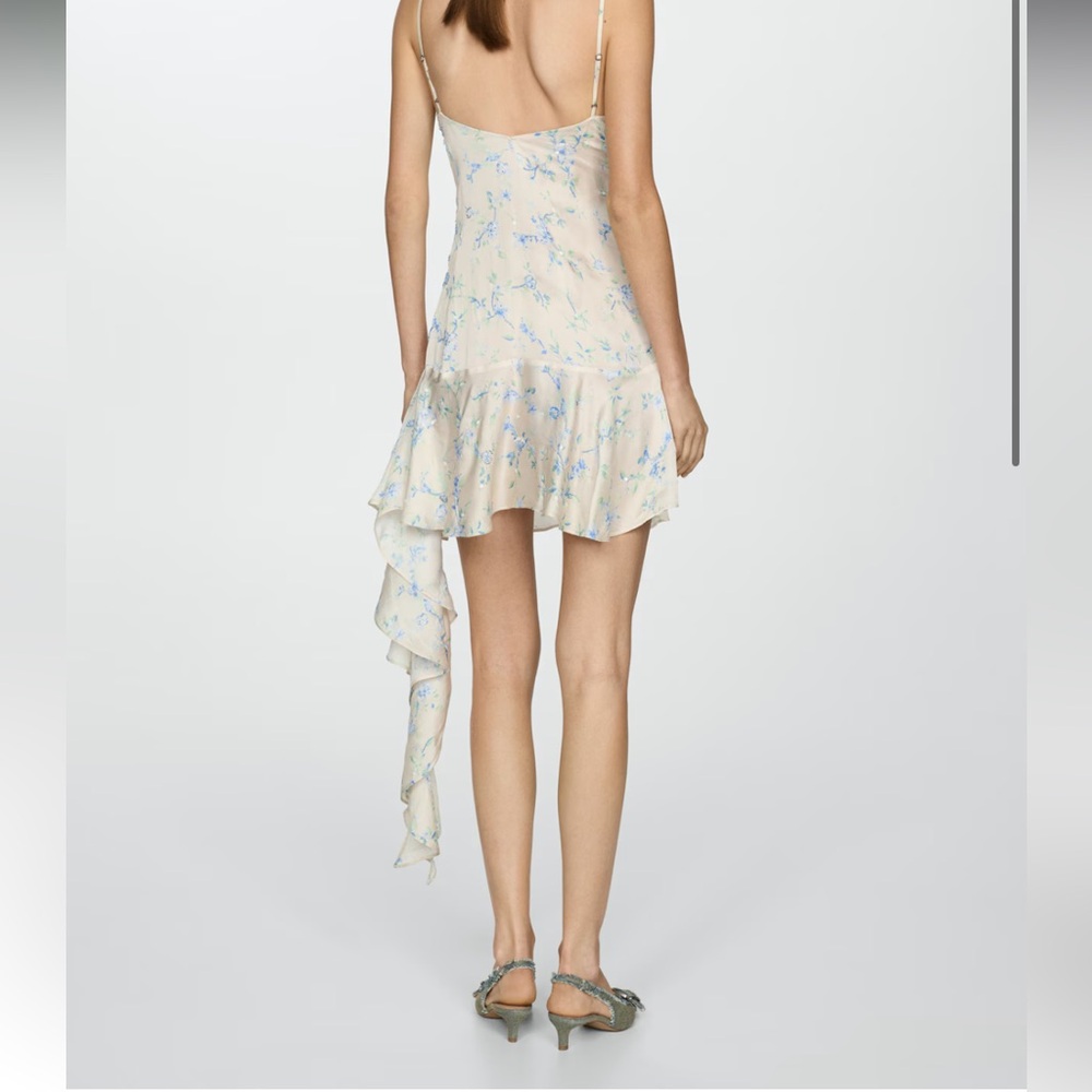 Mango Floral Ruffled Dress - Picture 2 of 5
